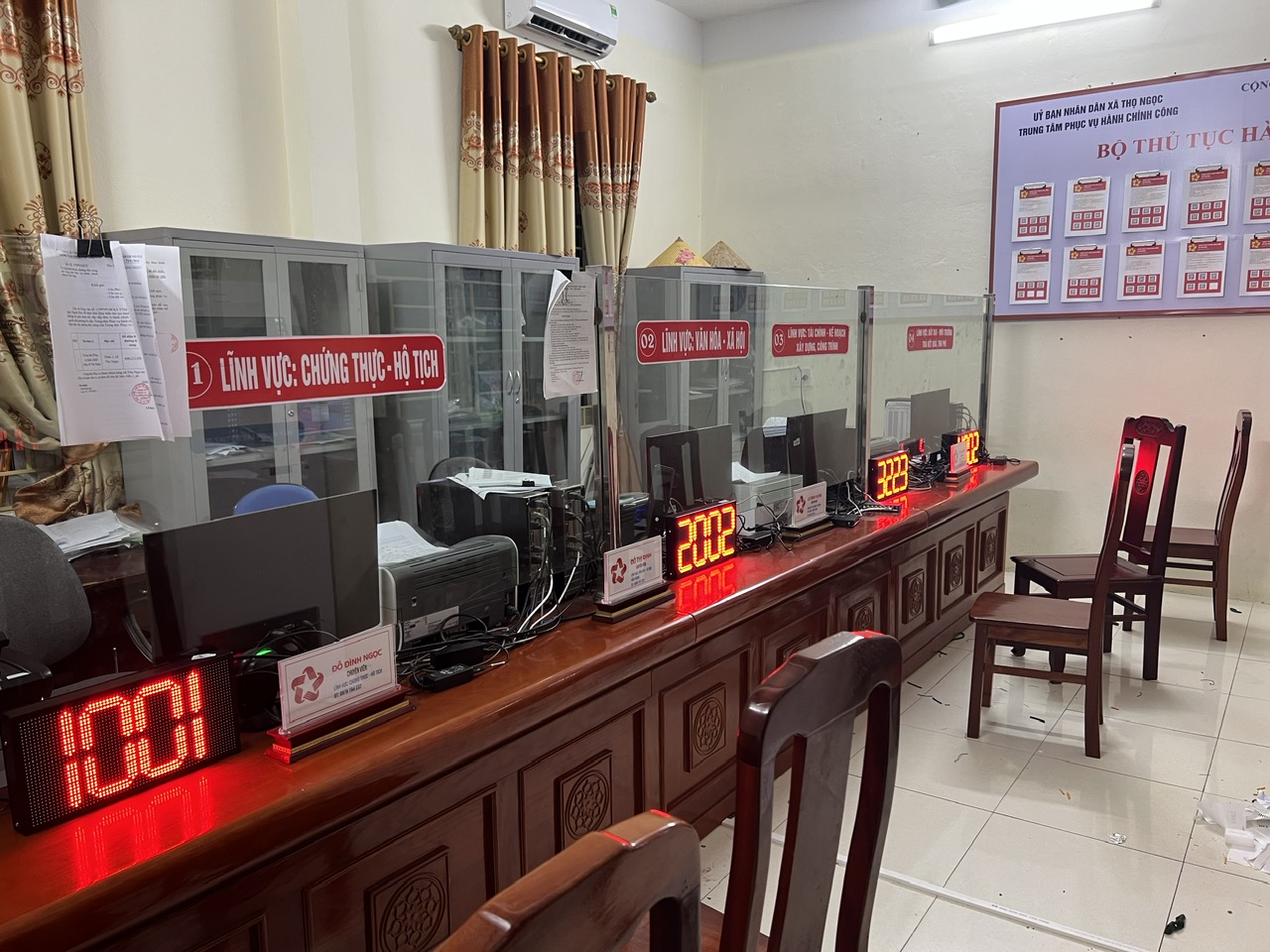 he thong lay so xep hang tai xa tho ngoc tinh thanh hoa