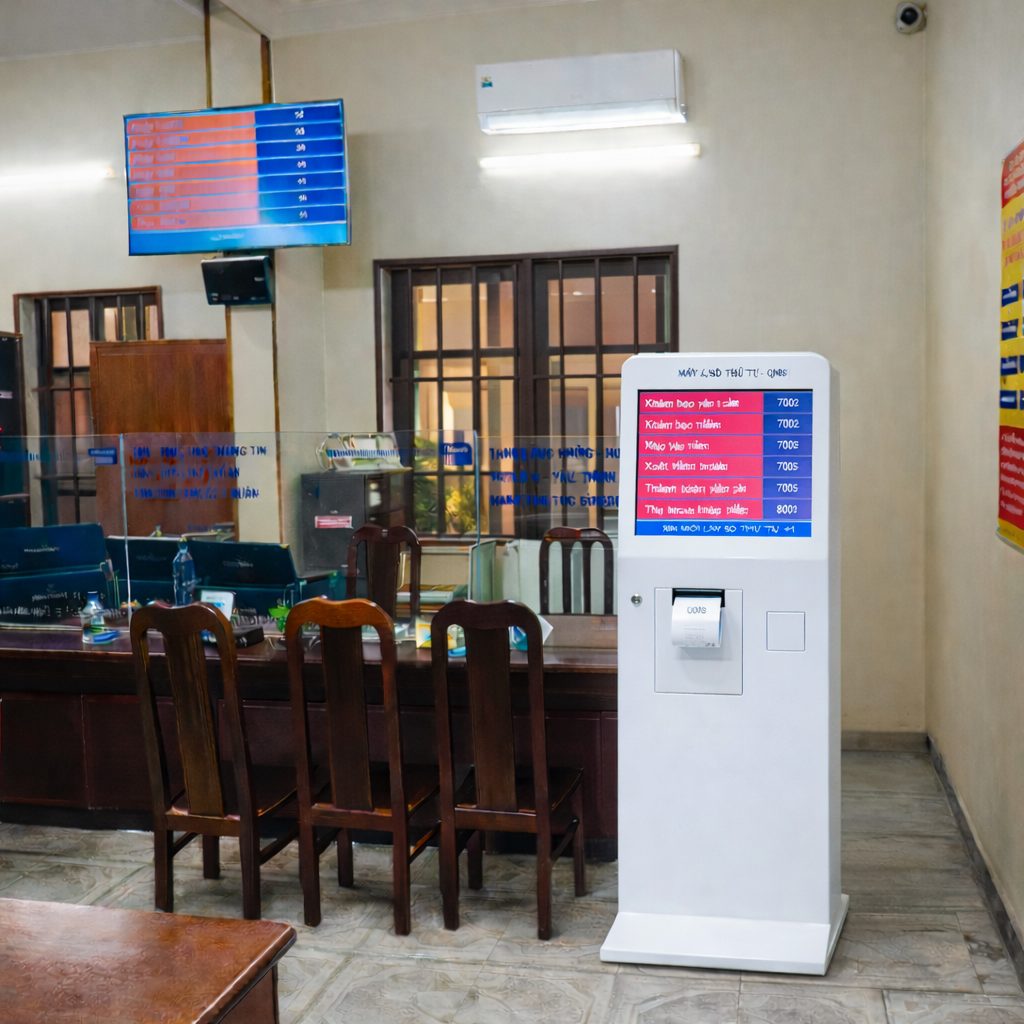 Kiosk lấy số cho đơn vị cơ sở 1
